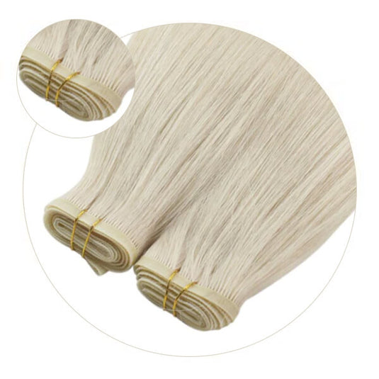 Best Seller Of Virgin PU Weft Hair