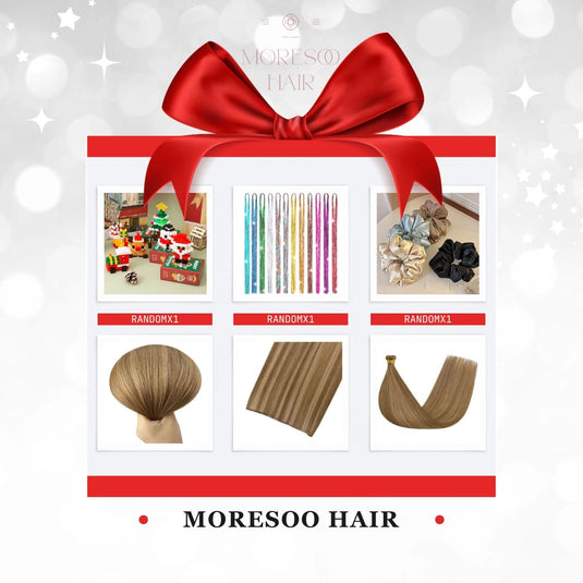 Christmas set Virgin Invisible Genius Weft #P6/10-25% OFF CODE:SET25