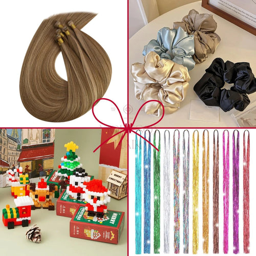 Christmas set Virgin Invisible Genius Weft #P6/10-25% OFF CODE:SET25