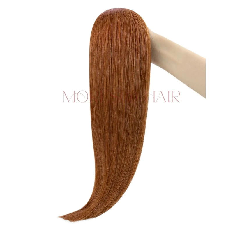 Load image into Gallery viewer, 【New Color】Moresoo Virgin Tape In Hair Extensions 100% Brazilian Human Copper Hair (#33)
