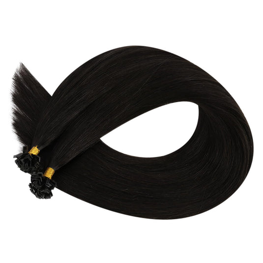 virgin k tip human hair extensions