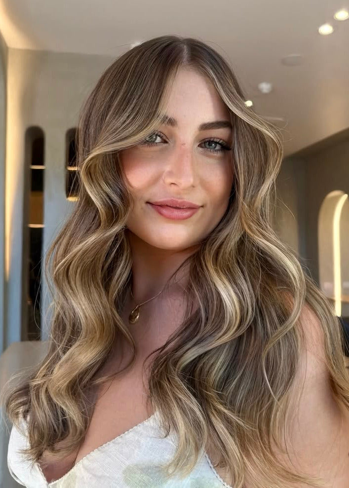 Medium Brown with Soft Highlights