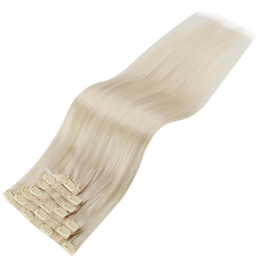 7pcs 105g clip in natural extensions no shedding