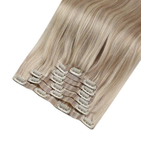 PU Clip In Hair