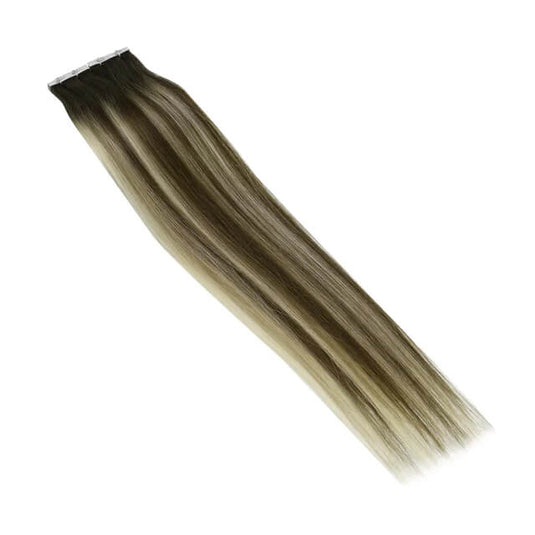 High Density Injection Tape Hair Extensions-best human hair extensions-invisible hair extensions-seamless hair extensions