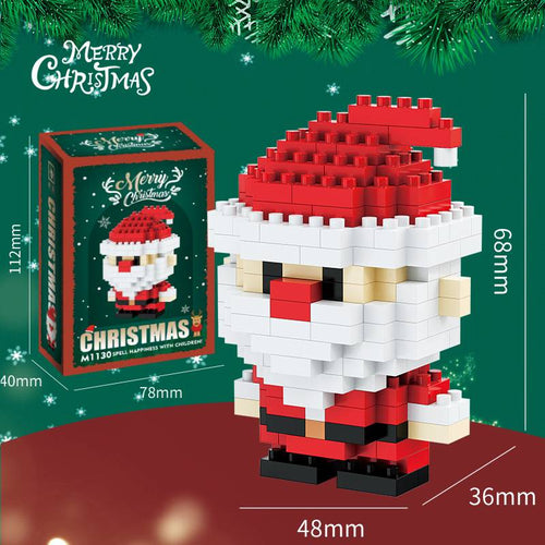 [Christmas Limited Edition] Mini Cute Christmas Building Block Joy & Ornaments