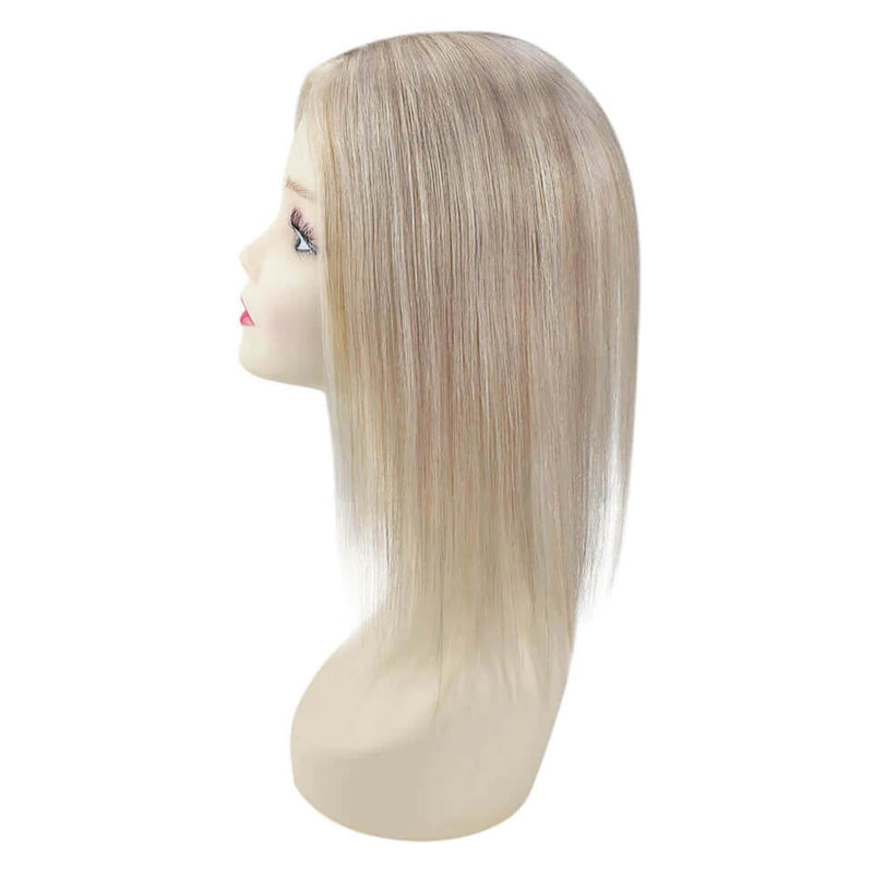 Load image into Gallery viewer, blonde topper hair human hair piece for women
