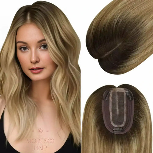 Moresoo Hair Toppers are crafted with 100% virgin human hair, offering a natural look and long-lasting quality.