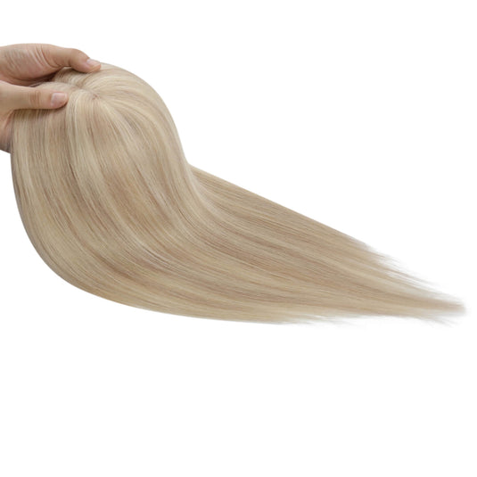 thick topper human hair high quality