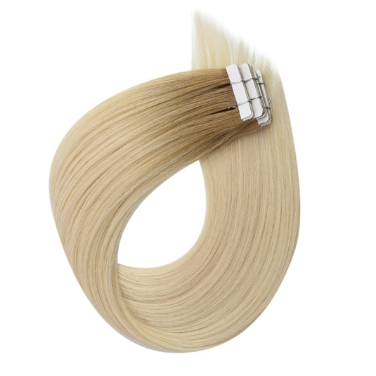 tape in hair extensions,hair tape,invisible tape in hair extensions,blonde hair extensions,sunny hair extensions