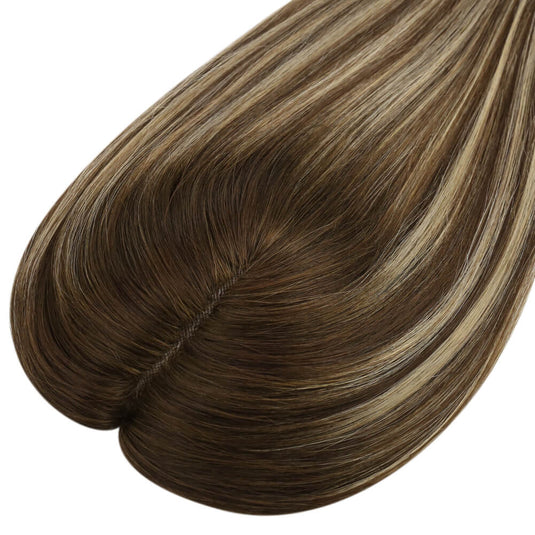 mono hair topper brown