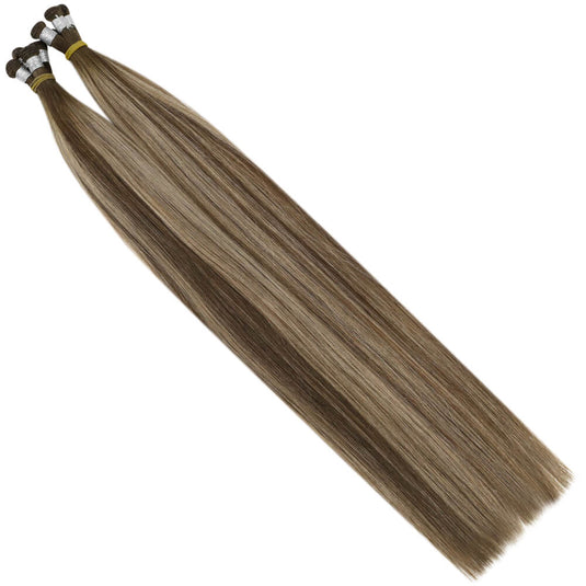 hand tied weft bundles,moresoo hair extensions,human hair extensions,hand tied hair,sew in weft