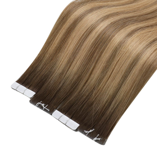 tape in hair extensions, best tape in hair extensions, tape in extensions human hair, invisible tape in extensions