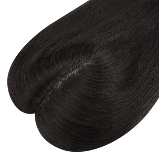 hair topper remy human hair