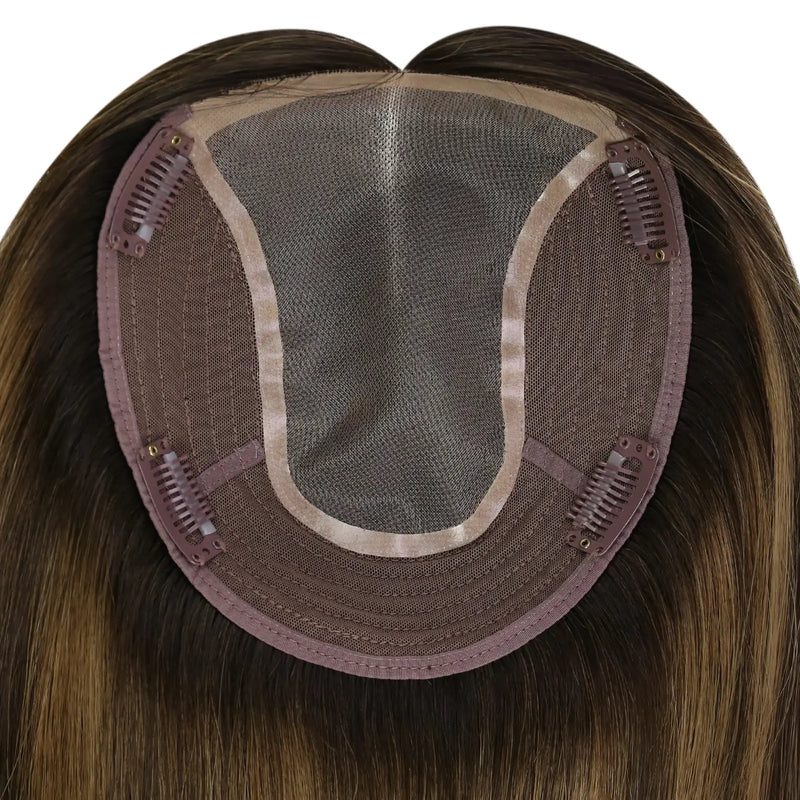 Load image into Gallery viewer, Topper human hair 6*7inch Base
