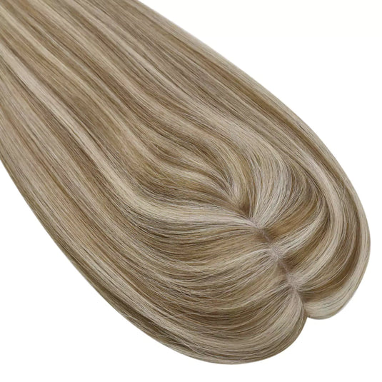 blonde topper virgin hair