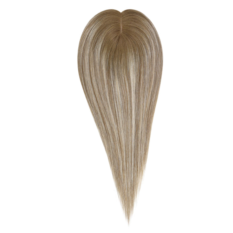 Load image into Gallery viewer, 100% virgin hair extensions hair topper women Moresoo clip in topper hair extensions women&#39;s hair toppers short hair toppers natural hair toppers toppers for thinning hair crown hair toppers before and after virgin hair toppers hair toppers for thin hair women hair toppers clip in hair toppers human hair hair toppers for women

