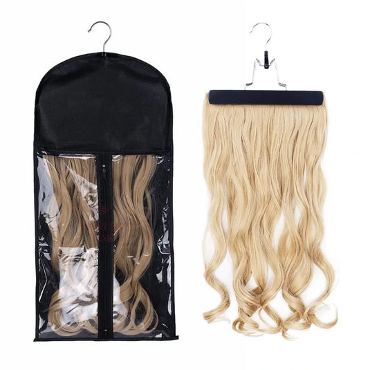 Moresoo Hair Extension Holder with Storage Dust Bag