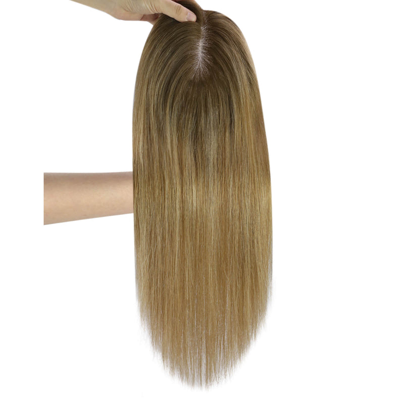 Load image into Gallery viewer, 100% virgin hair extensions hair topper women Moresoo clip in topper hair extensions women&#39;s hair toppers short hair toppers natural hair toppers toppers for thinning hair crown hair toppers before and after virgin hair toppers hair toppers for thin hair women hair toppers clip in hair toppers human hair hair toppers for women

