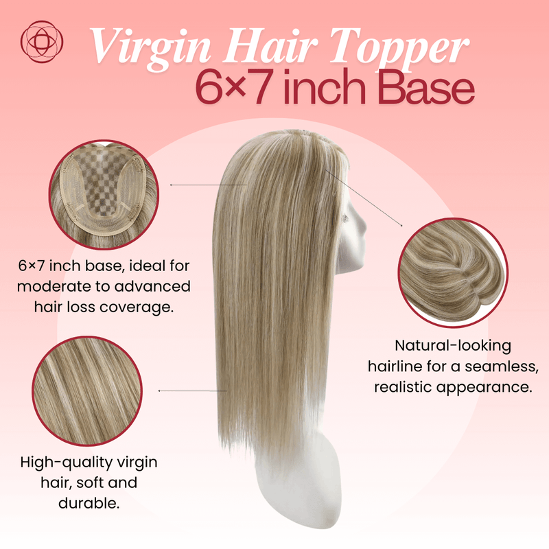 Load image into Gallery viewer, hair topper before and after women hair toppers womens hair toppers
human hair hair toppers for women
best human hair toppers human hair hair toppers
