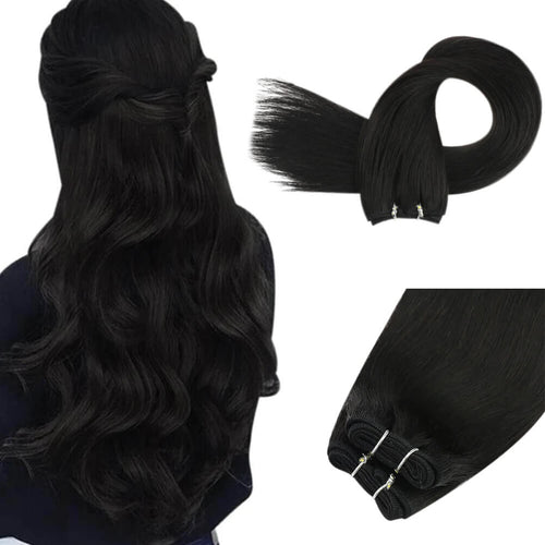 sew in weft black color-black hair-black hair with highlights-jet black hair-cute hairstyles for black girls natural hair-black hair styles