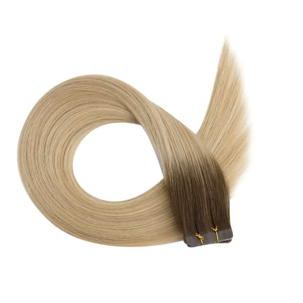 Load image into Gallery viewer, virgin human hair tape in hair extensions-hair extension- hair extension lengths-extension hair-weft-weft hair extensions-weft extensions-hair weft-hair weft extensions-weft hair extensions
