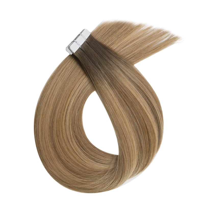 Load image into Gallery viewer, [25% Off] Virgin Tape In Hair Extensions 100% Brazilian Hair (#2/4/27)
