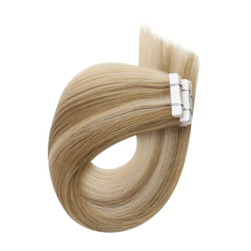 Load image into Gallery viewer, hair extensions,tape ins,best hair extensions,real human hair,hair extensions,huamn hair, tape hair extensions,human hair extensions, 18 inch hair extensions,best hair extensions,injection taoe,seamless tape hair,
