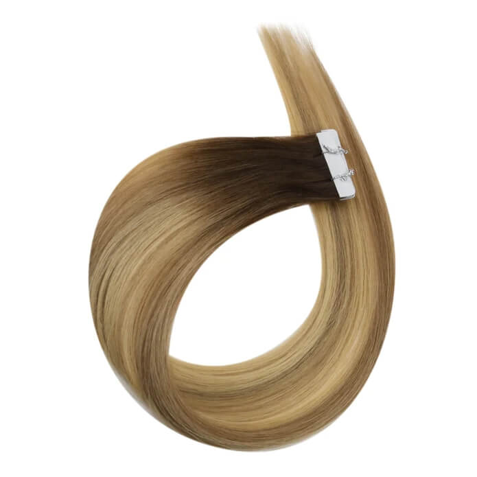 Load image into Gallery viewer, 100% Human Hair Tape Extensions-great lengths hair extensions-18 inch hair extensions-what are hair extensions-hair extensions length-professional hair extensions-diy hair extensions
