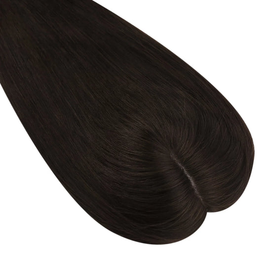 18inch brown topper human hair