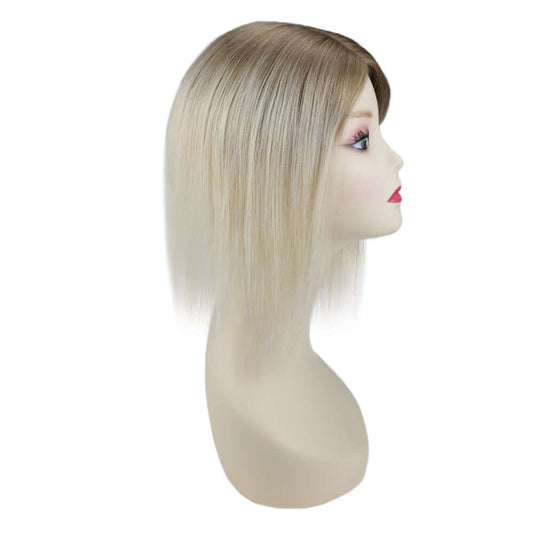 10inch short hair topper