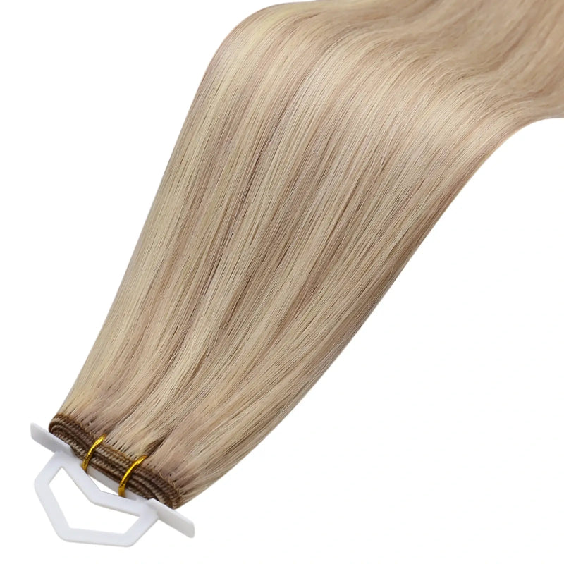 Load image into Gallery viewer, Moresoo Highlight Virgin Bundles Sew In Weft Human Hair Extensions (#18/613)
