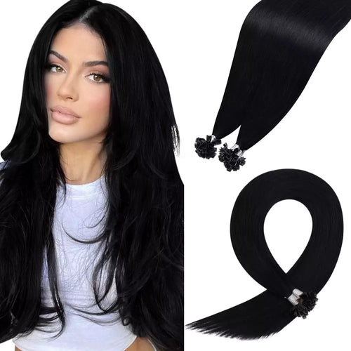 virgin ktip hair extensions jet black color