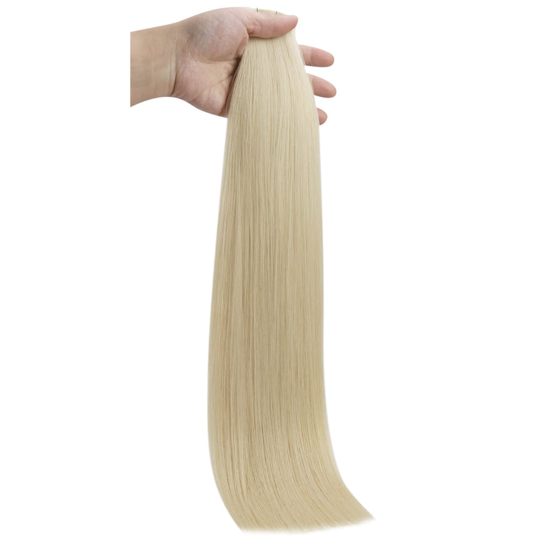 Load image into Gallery viewer, blonde weft hair extensions virgin bundles-best extensions for thin hair-babe hair extensions-extensions for short hair
