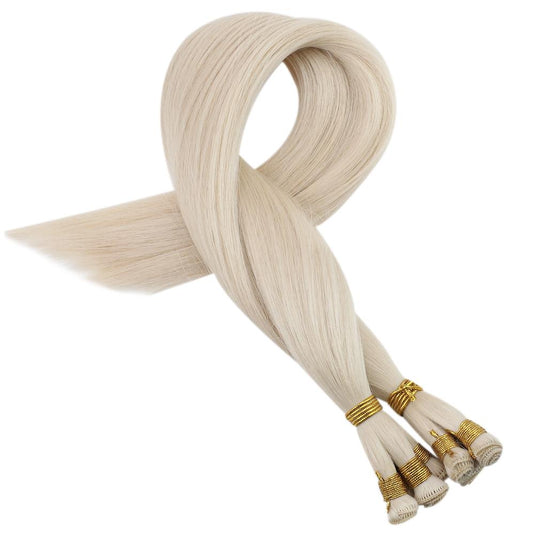 hand-tied hair extensions,human hair extensions,moresoo hair,hair weft human hair