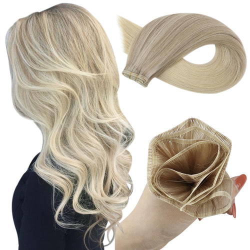 blonde extensions straight hair weft blonde balayage-balayage blonde-blonde balayage on brown hair-natural blonde balayage-balayage hair blonde-caramel blonde-balayage