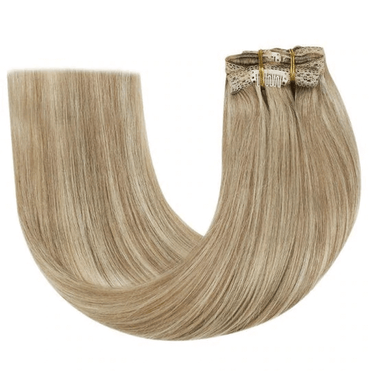 Thick Double Weft Clip In Extensions