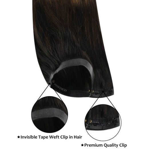 Straight Clip In Hair Extension