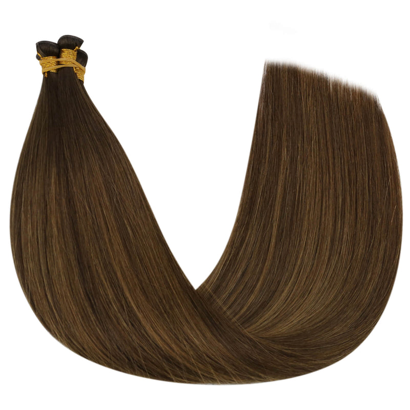 Load image into Gallery viewer, human hair wefts volume weft sew in-hair extensions length-professional hair extensions
