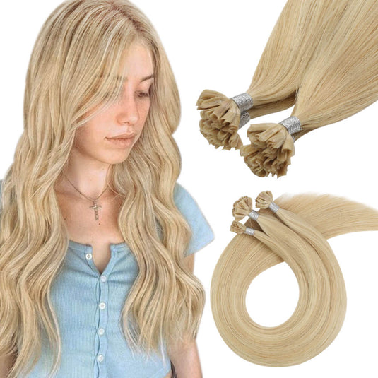 the best u tip hair extensions blonde