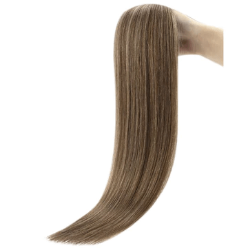 Load image into Gallery viewer, moresoo hair extension weft human hair-what are hair extensions-hair extensions length-professional hair extensions-diy hair extensions-Balyage brown
