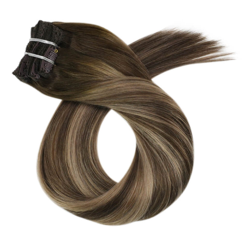 Load image into Gallery viewer, European wefts for clip in hair extensions
