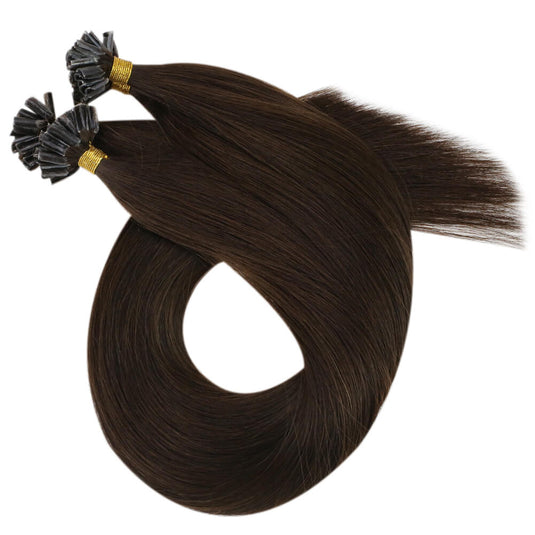 u tip keratin human hair extensions