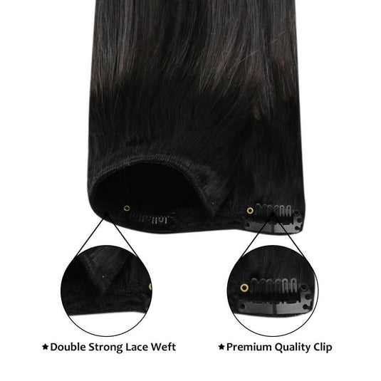 Convenient Clip-in Hair Extensions