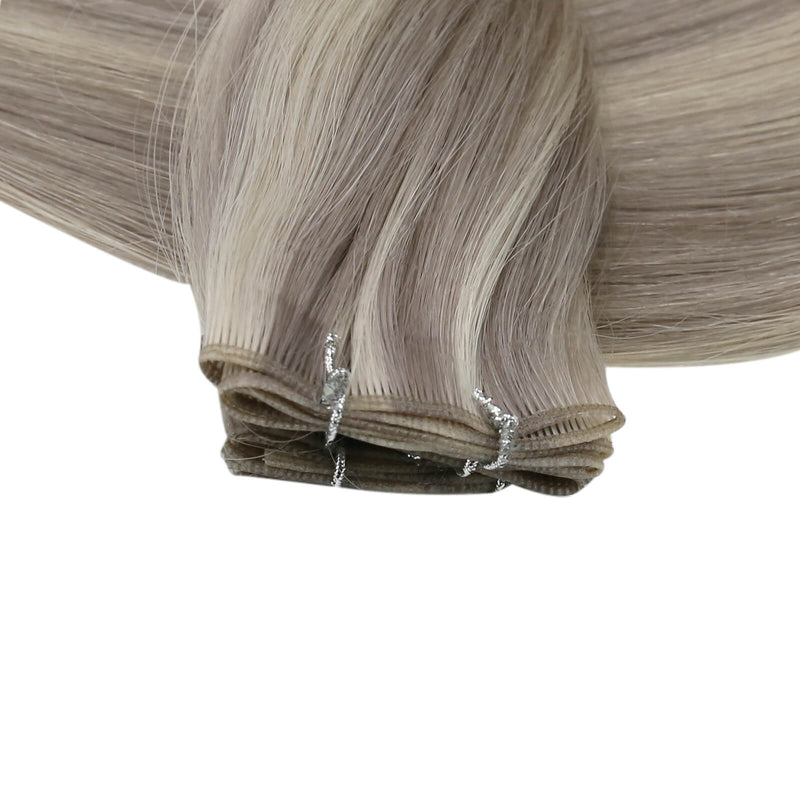 Load image into Gallery viewer, new arrival virgin genius weft 19p60 highlight color-hair extension- hair extension lengths-extension hair-weft r-how to braid in hair extensions-sewn in hair extensions-best human hair extensions-invisible hair extensions-what are hair extensions-hair extensions length
