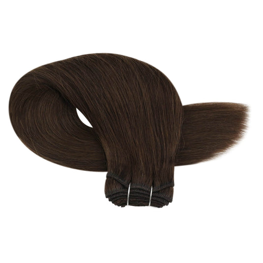 chocolate brown virgin weft hair extensions--hair extensions human hair-best hair extensions for thin hair-16 inch hair extensions-extensions for hair-virgin hair