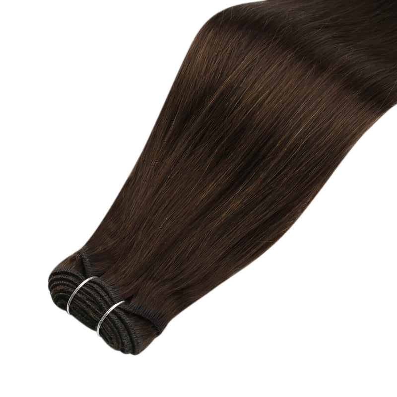 Load image into Gallery viewer, chocolate brown virgin human hair-virgin hair bundles-real human hair extensions-human hair bundles-human hair extensions-human hair-real human hair extensions-what is virgin hair

