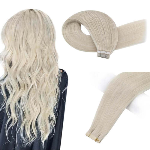 white blonde tape in virgin hair-weft hair extensions-hair weft-hair weft extensions-hair extensions-sew in hair extensions-human hair extensions-extensions hair-best hair extensions-hair extensions for thin hair